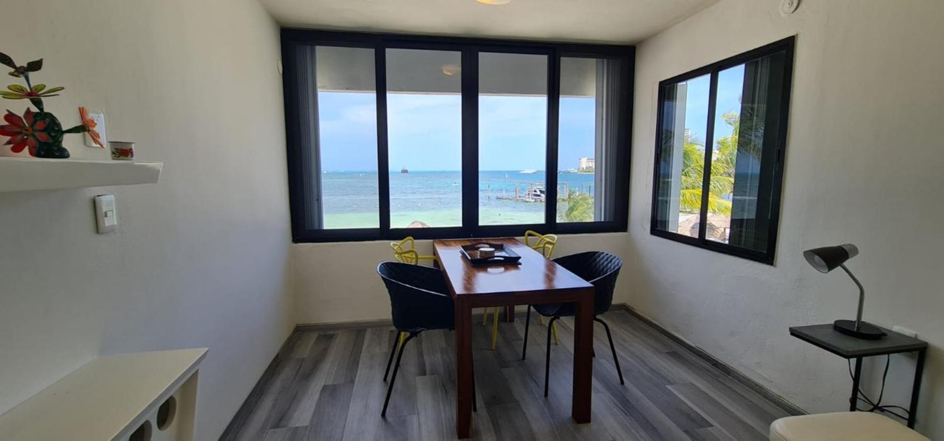 Oceanfront Condo At Unique Location Cancún Exteriör bild
